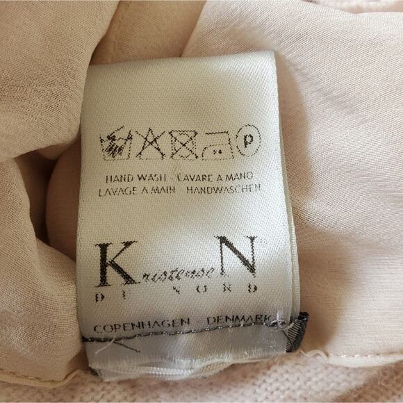 Kristensen DU Nord Cashmere Full Zip Cardigan Hoodie Size 4 Designer Classic - Picture 9 of 12